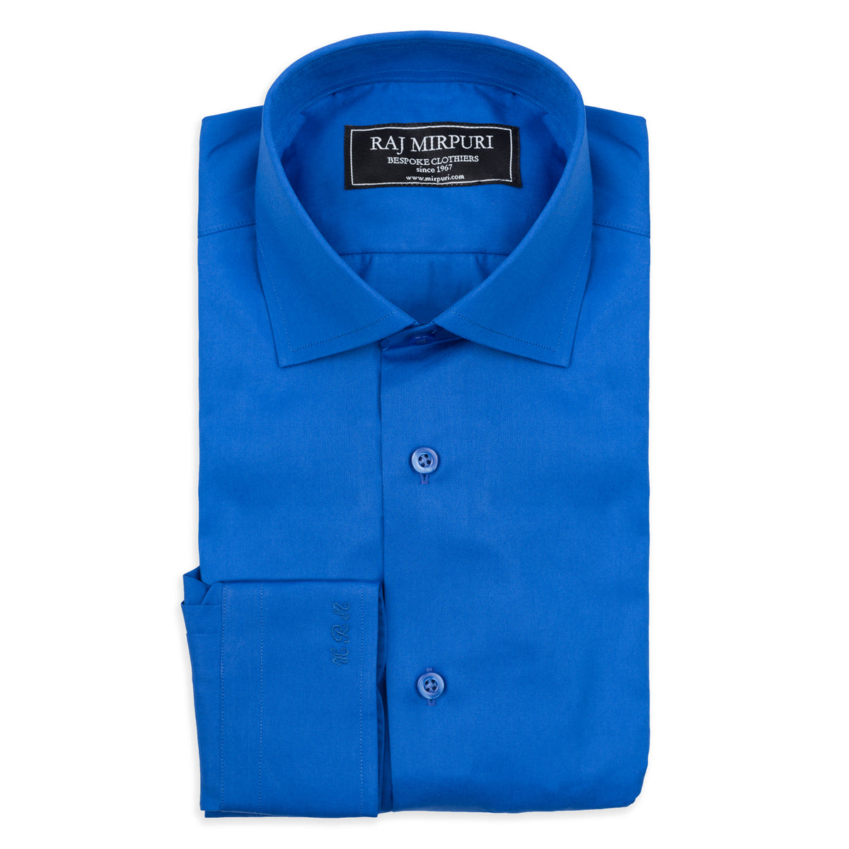 Bespoke - Cobalt Blue Tailored Shirt