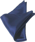 Navy Blue Pocket Square