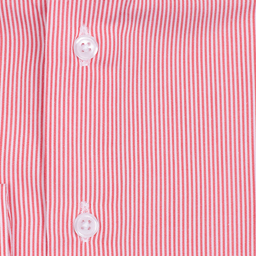 Bespoke - Red & White Striped Shirt