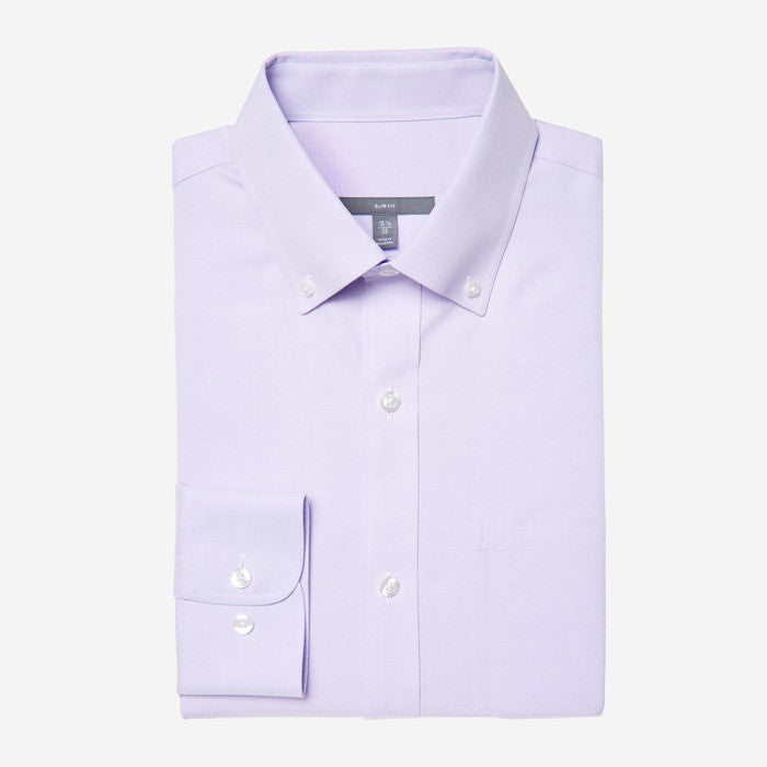 Bespoke - Button Down Liliac Oxford Shirt