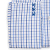 Bespoke - Navy Blue & Blue Checked Tailored Shirt