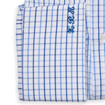 Bespoke - Navy Blue & Blue Checked Tailored Shirt