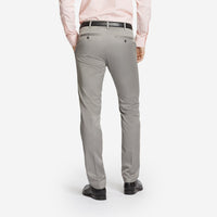 Light Grey Tailored Chinos